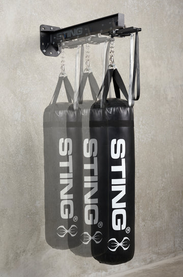 Punching Bag Wall Bracket with Pulley System